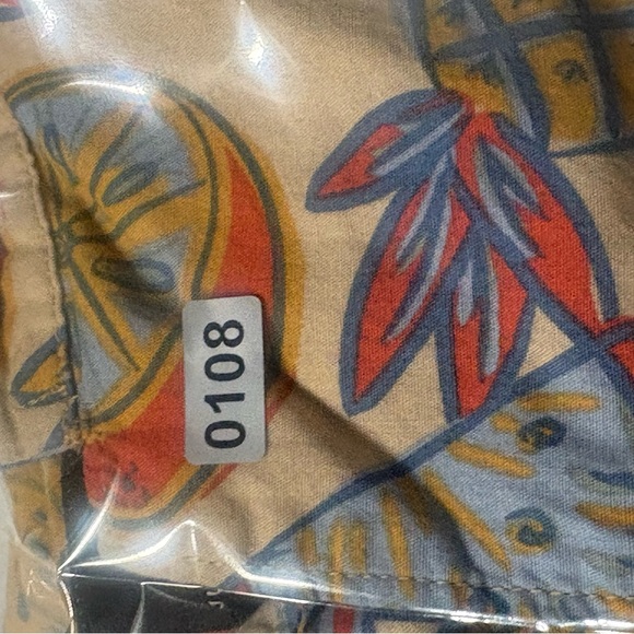 Junk Food Clothing LA Citrus Print Button Up Shirt Men’s Large Tropical Summer - Picture 9 of 9